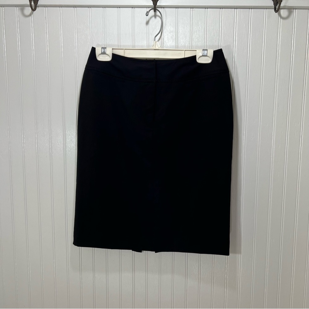 NWT Worthington Black Pencil Skirt Knee-Length 6P
